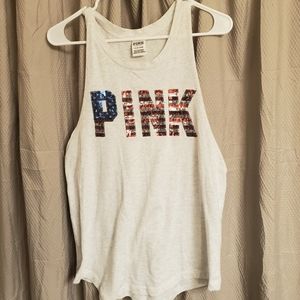 ❤🤍💙 VS PINK TANK • SMALL 💙🤍❤